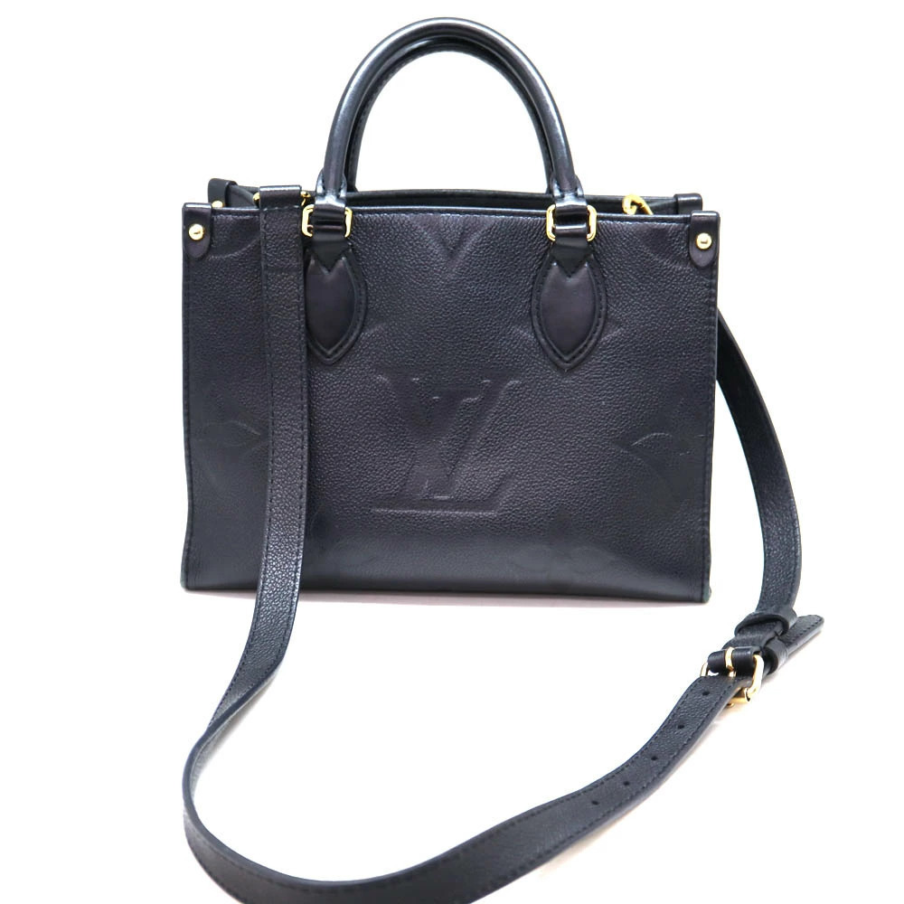 Louis Vuitton On The Go Bag Black